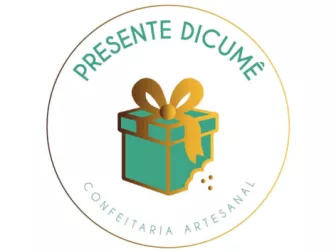 Logo de Presente Dicumê Confeitaria Artesanal