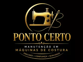 Logo de Ponto Certo Manutenção em Máquinas de Costura