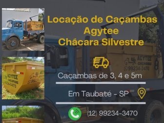 Logo de Agytee Caçambas - Locação de Caçambas