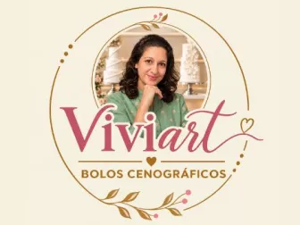 Logo de Viviart Bolos Cenográficos