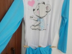 Lindo pijama confortável tamanho GG