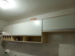 Armário de luxo de móveis planejado aéreo