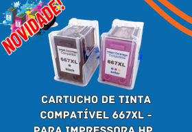 Foto Cartucho Compatível 667XL