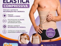 Produto Ortopédico- FAIXA ELÁSTICA DE VELCRO