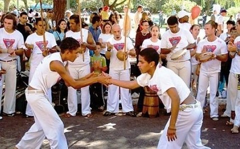 Aulas de capoeira