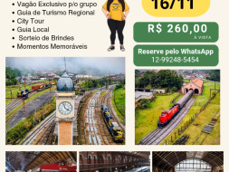 Excursão  passeio de trem