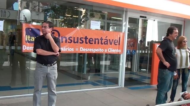 Agências bancárias fazem paralisação por reformas
