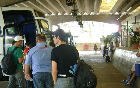 Feriado movimenta Rodoviária Nova