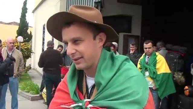 Jovens participam de encontro em Taubaté a caminho da JMJ