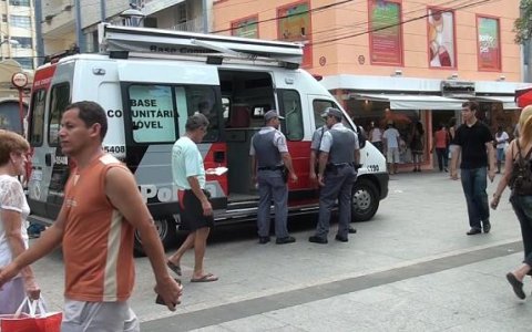 Cresce o número de assaltos na cidade