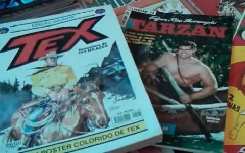 Quadrinhos ficam em exposição até quarta-feira
