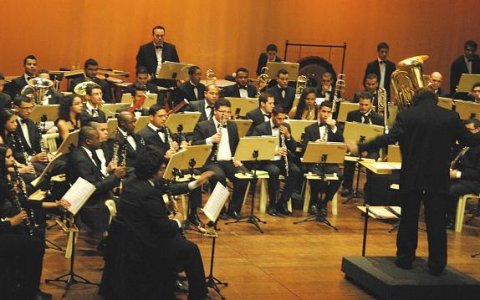 Banda Sinfônica participa de Concurso Estadual