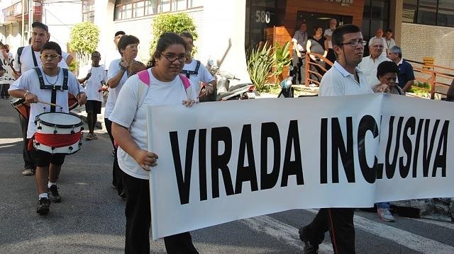 Caminhada comemora Dia Internacional da Pessoa com Deficiência
