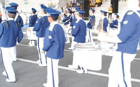 Banda de Percurssão Marcial Professor Augusta Knoring 