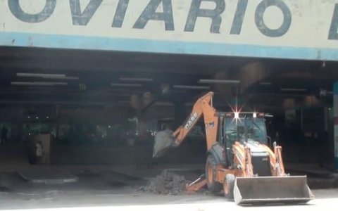 Rodoviária Nova passa por reformas emergenciais