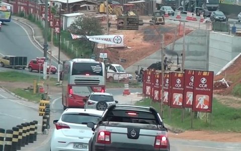 Túnel será interditado para obras noturnas