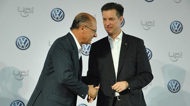 Geraldo Alckmin participa de evento na Volkswagen