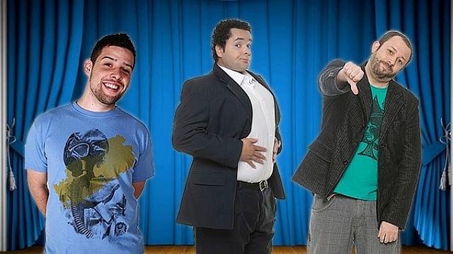 Trio apresenta stand up nesta quinta