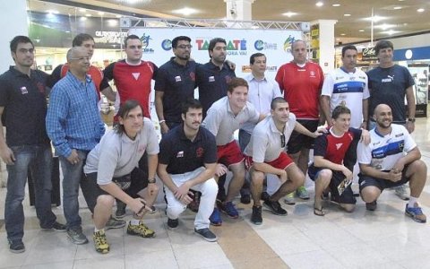 Coletiva abre oficialmente Pan-Americano de Handebol