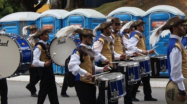 Fanfarra Municipal de Taubaté estreia no Mundial