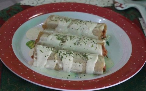 Aprenda receita de Canelone de Jaca