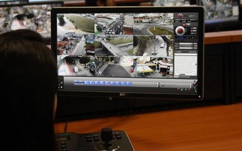 Câmeras do COI auxiliam na recuperação de veículo roubado