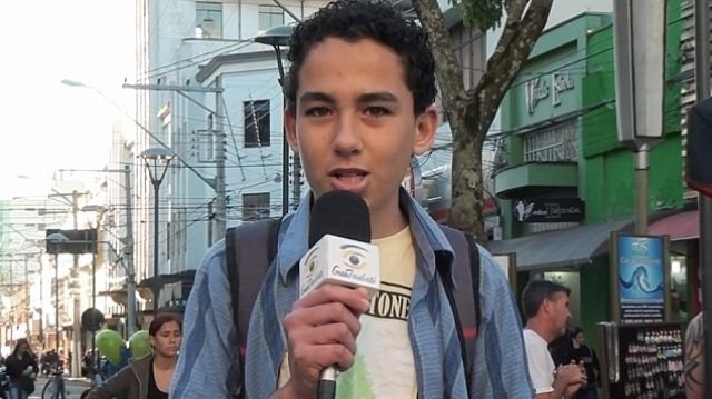João Gabriel para seu pai João Amorim