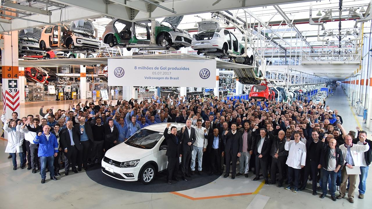 Volkswagen anuncia produção exclusiva do Gol na fábrica de Taubaté