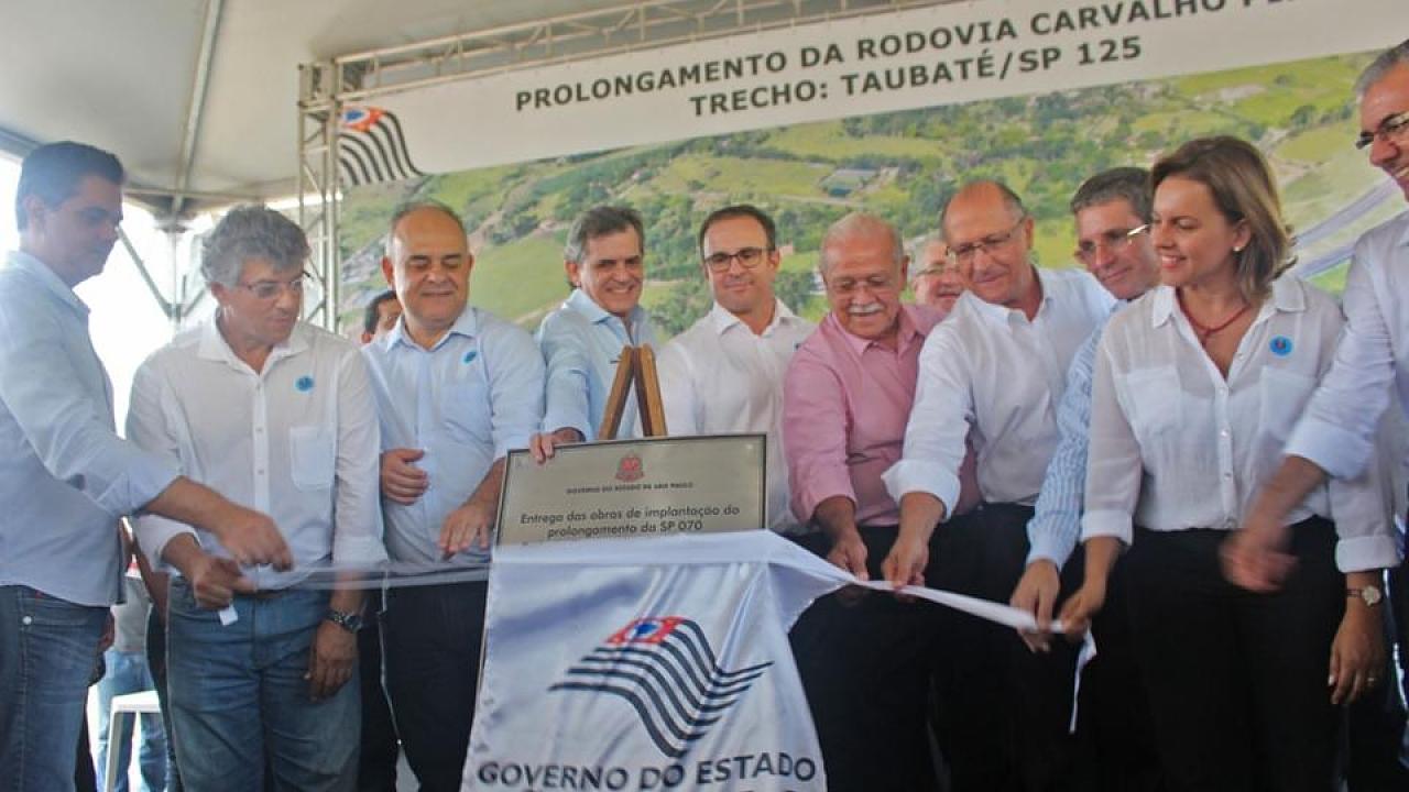 Prolongamento da Rodovia Carvalho Pinto é inaugurado 