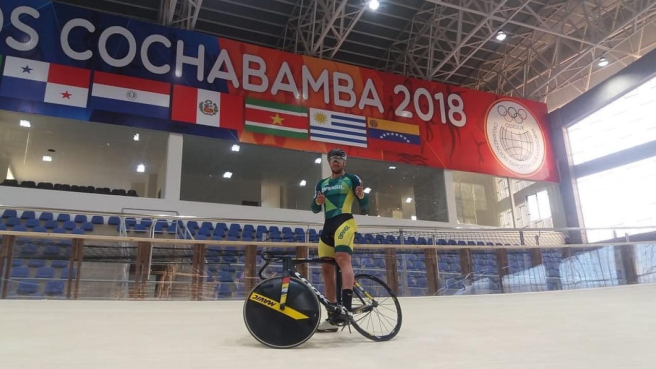 Ciclista de Taubaté defende o Brasil nos Jogos Sul-Americanos