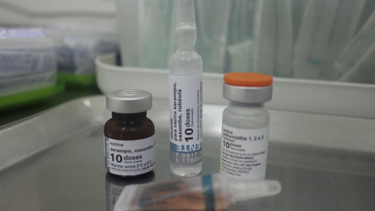 Vacinação contra sarampo e pólio atinge 50% de cobertura