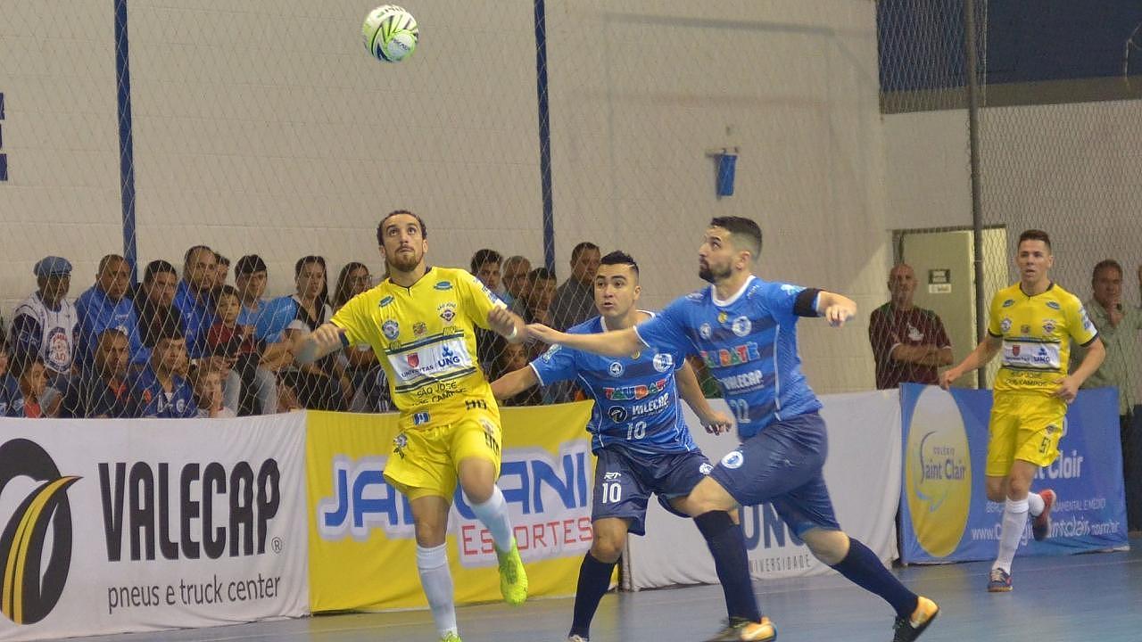 Futsal: Taubaté repete 2017 e cai para maior rival na Liga Paulista