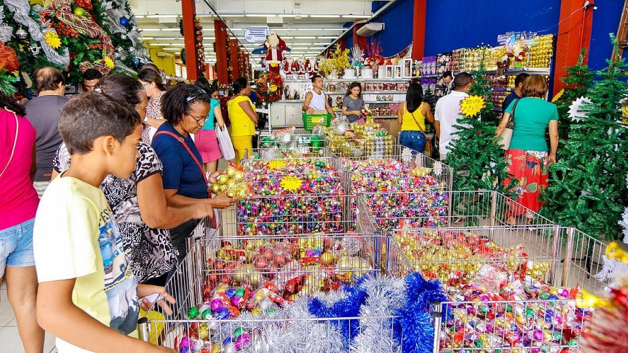 Comércio varejista da região espera aumento de 3% nas vendas de Natal