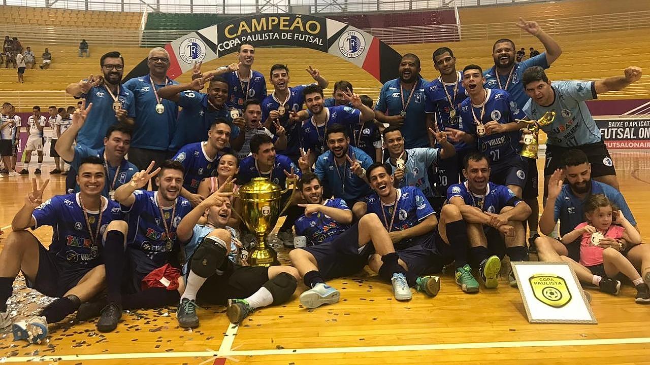 Taubaté é bicampeão da Copa Paulista de Futsal