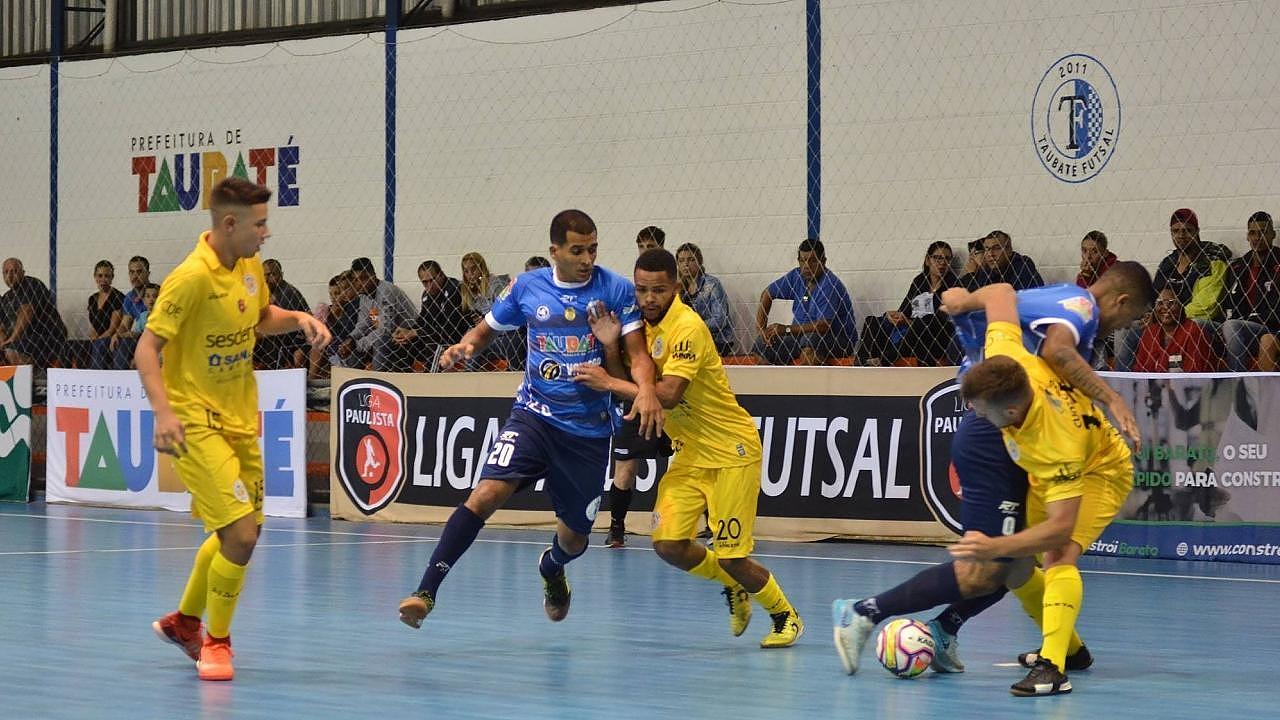 Taubaté Futsal vai em busca de nova vitória na Copa Paulista