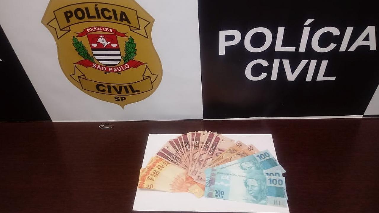 Operação policial prende homem com notas falsificadas em Taubaté