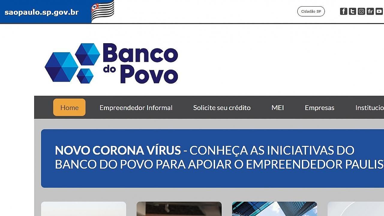 Banco do Povo altera atendimento para modo online