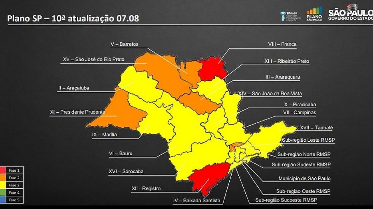 Vale do Paraíba avança para fase amarela do Plano São Paulo
