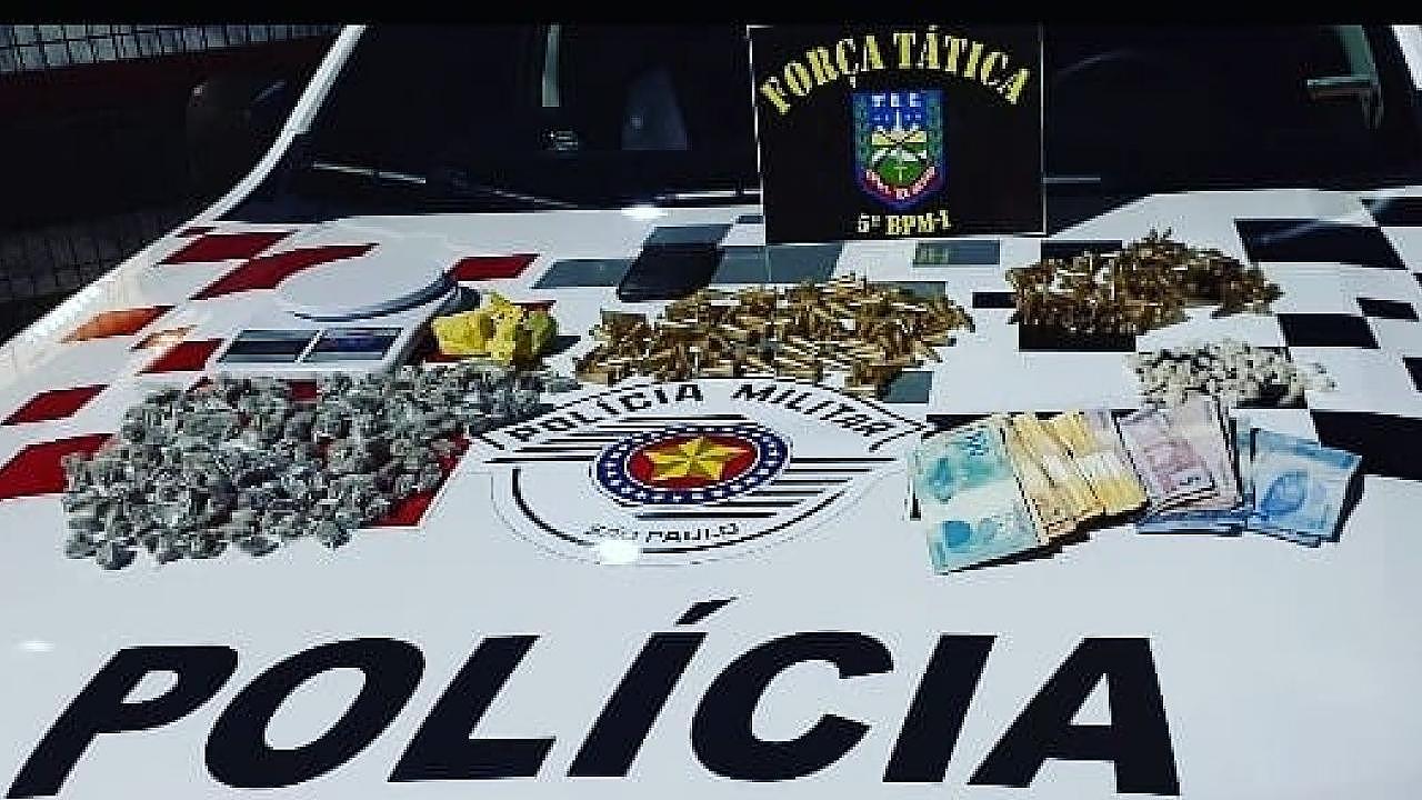 Trio é preso por tráfico de drogas no Cecap III, em Taubaté