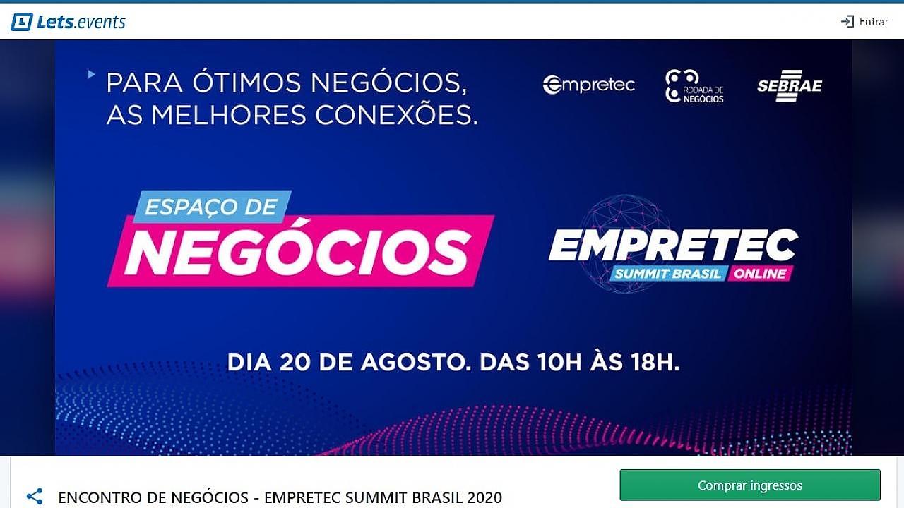 Sebrae promove Empretec Summit Brasil nesta semana