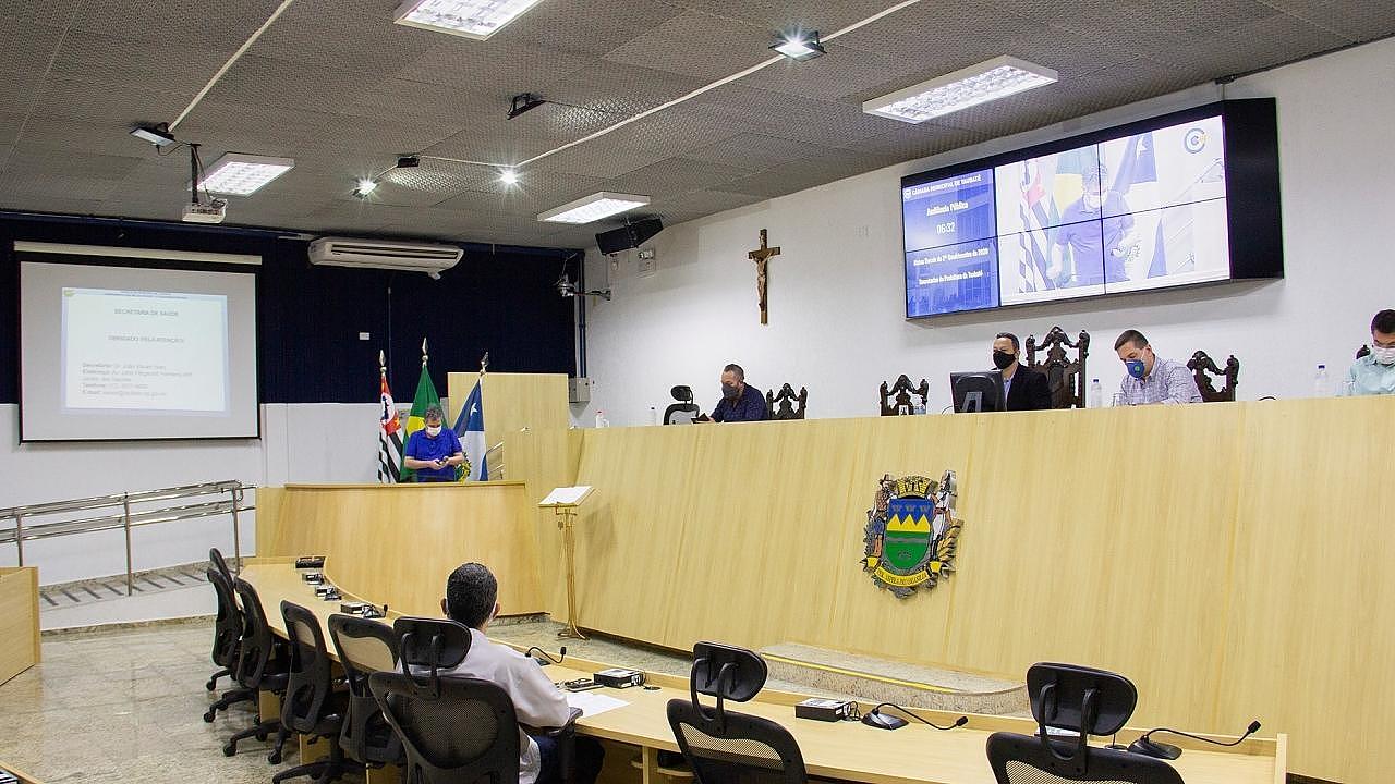 Câmara de Taubaté realiza audiências sobre orçamento de 2021