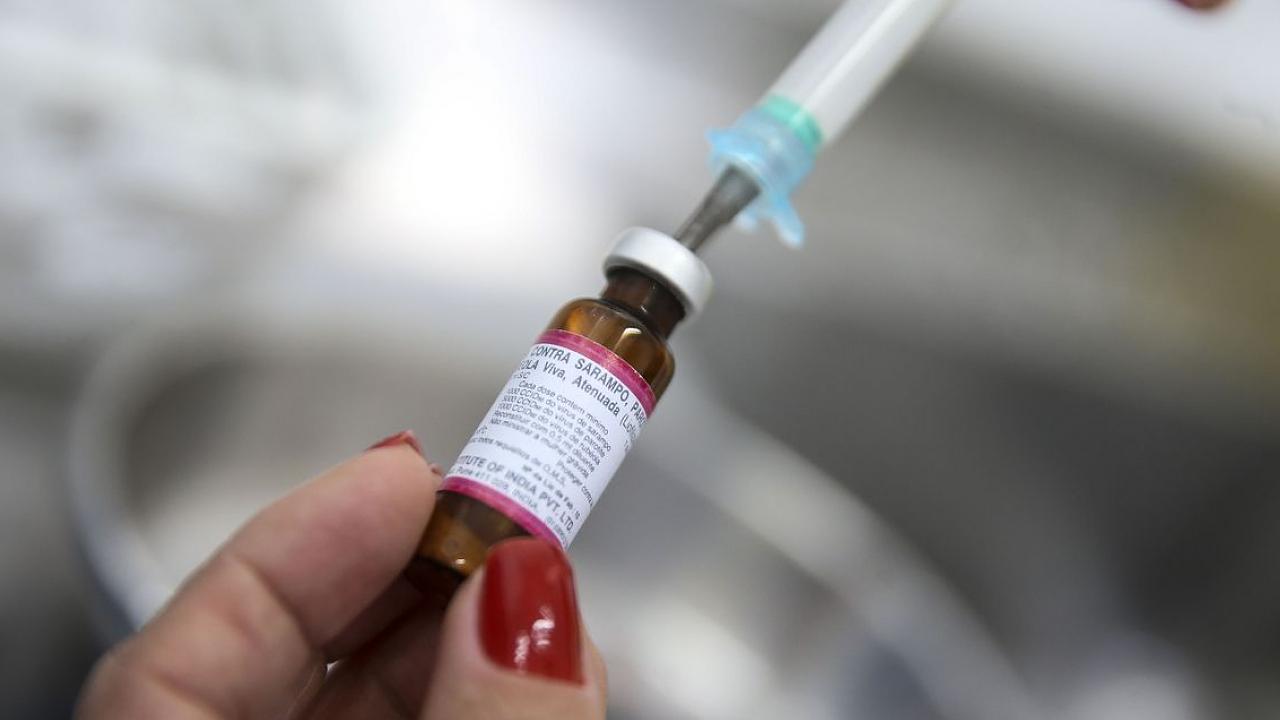 Vacinação contra o sarampo será intensificada em Taubaté