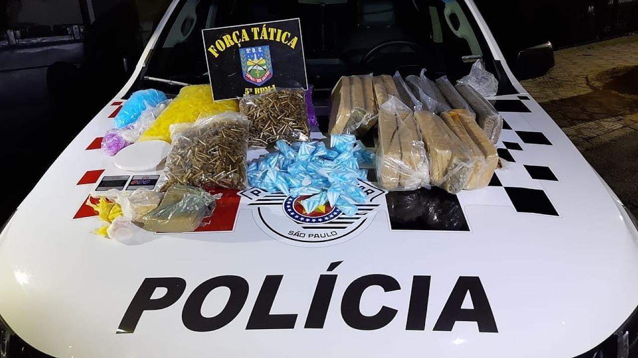 Homem de 50 anos é preso por tráfico de drogas em Taubaté