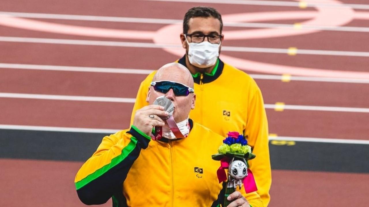 Atleta de equipe taubateana é prata nas Paralimpíadas de Tóquio