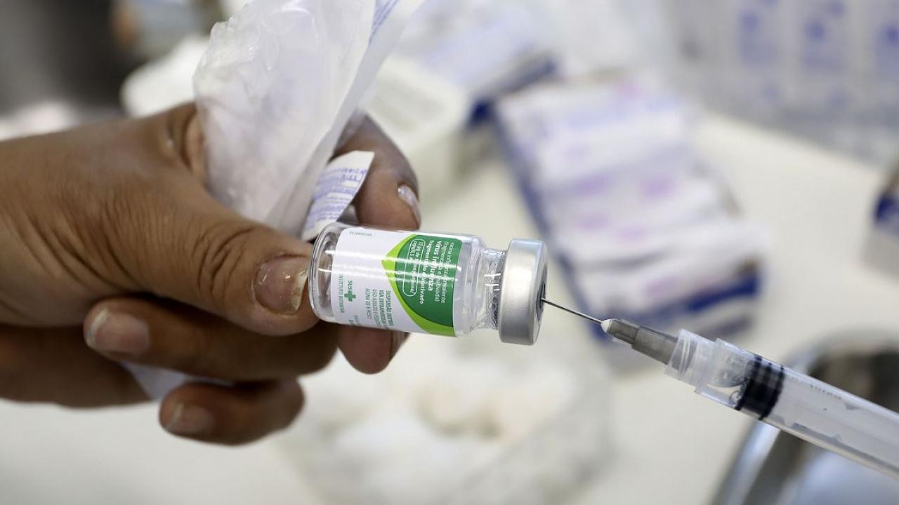 Governo de SP prorroga campanha de vacinação contra a gripe 