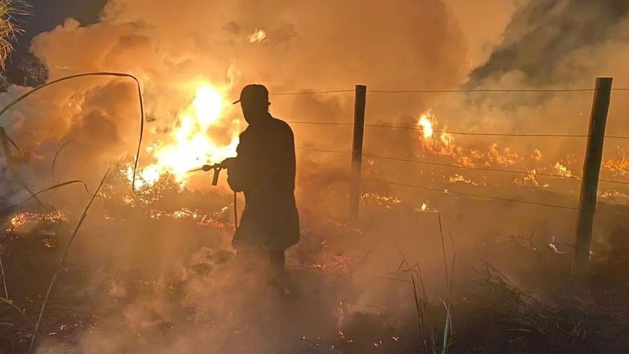 Defesa Civil aponta queda no número de queimadas em Taubaté