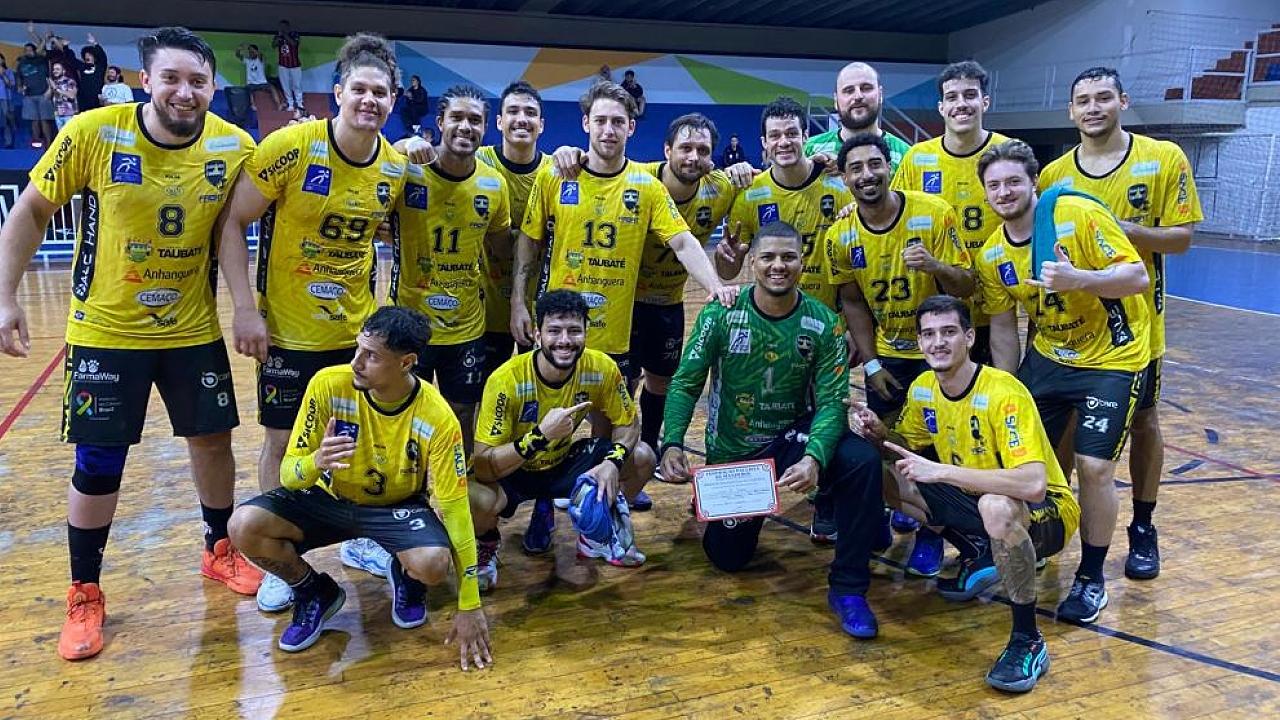 Handebol Taubaté inicia disputa das finais do Campeonato Paulista
